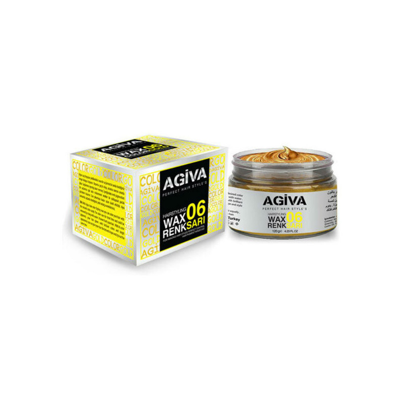 Agiva Cera Pigmentata per Capelli 06 Oro (120g)