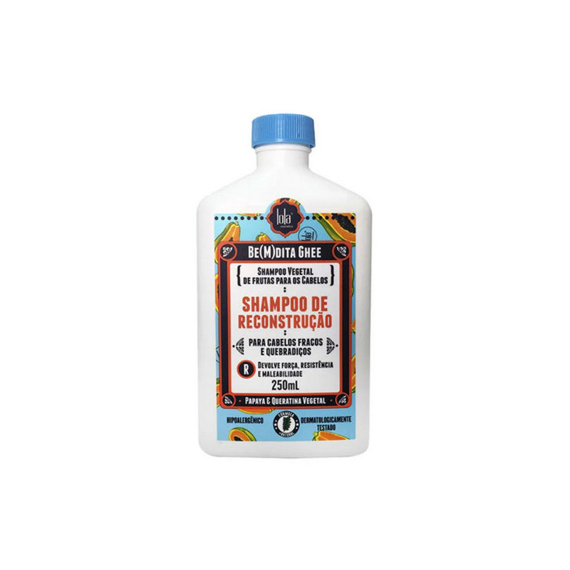 Lola Cosmetics Be (M) Dita Ghee Shampooing Reconstrucâo Papaya e Queratina Vegetal (250ml) Lola Cosmetics Be (M) Dita Ghee Shampooing Reconstrucâo Papaya e Queratina Vegetal (250ml)