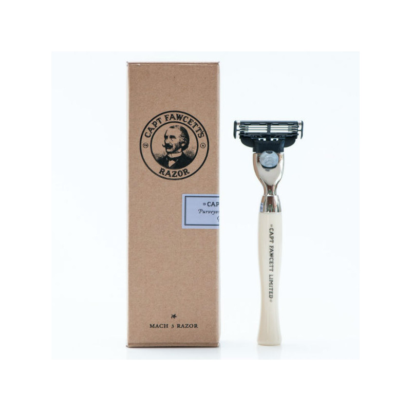 Il più pregiato rasoio di sicurezza manuale di Captain Fawcett Mach3