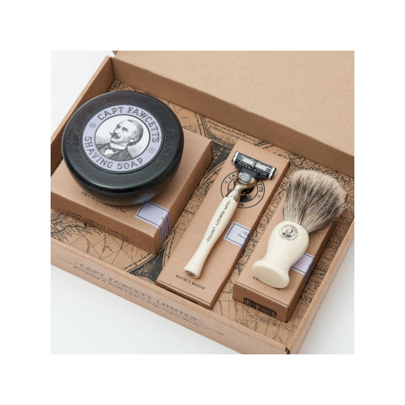 Captain Fawcett's Coffret Cadeau Rasé