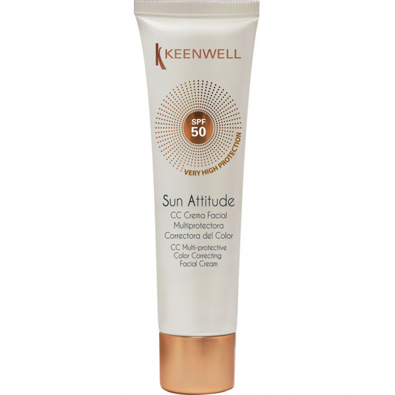 Keenwell Solar CC Crema Facial Multiprotectora Correctora SPF50 (60ml)