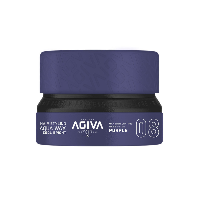 Agiva Hair Styling Aqua Wax Viola Brillante Freddo 08 (155ml)