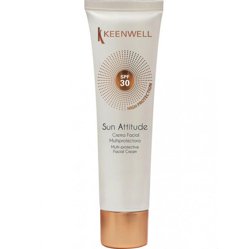 Crema Viso Multi-Protettrice Dopo Sole Keenwell (60ml)