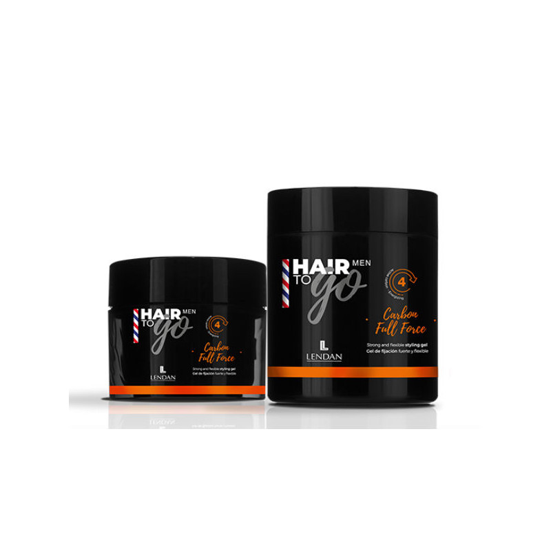 Lendan Hair To Ho Men Carbon Full Force Starkes und flexibles Fixiergel Lendan Hair To Ho Men Carbon Full Force Starkes und flexibles Fixiergel