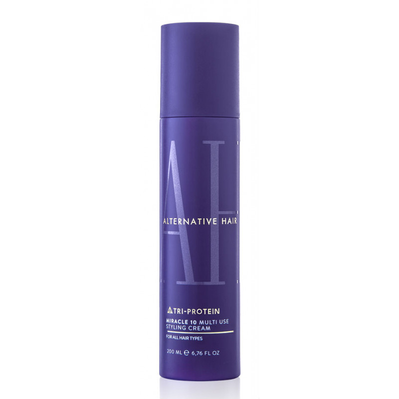 Alternative Hair Tri-Protein Miracle 10 Mehrzweck-Styling-Creme (200ml) Alternative Hair Tri-Protein Miracle 10 Mehrzweck-Styling-Creme (200ml)