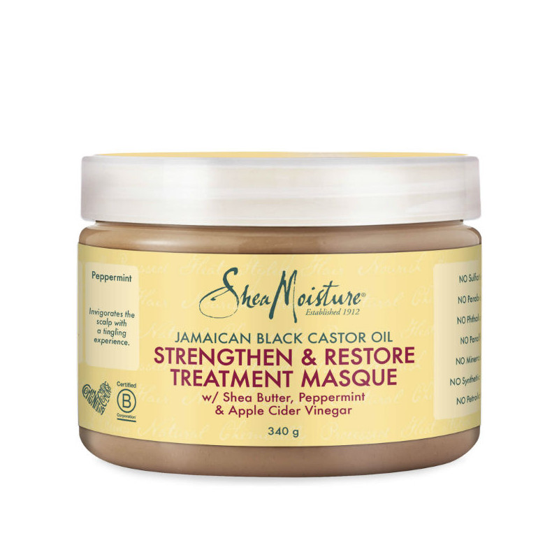 Shea Moisture Strengthen & Restore Treatment Masque (340gr) Shea Moisture Strengthen & Restore Treatment Masque (340gr)