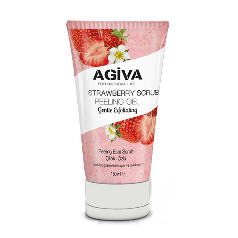 Agiva Scrub Peeling Gel alla Fragola (150ml)