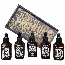 Schmiere Set Beard Oil 5 Flavours Each (5X50ml)