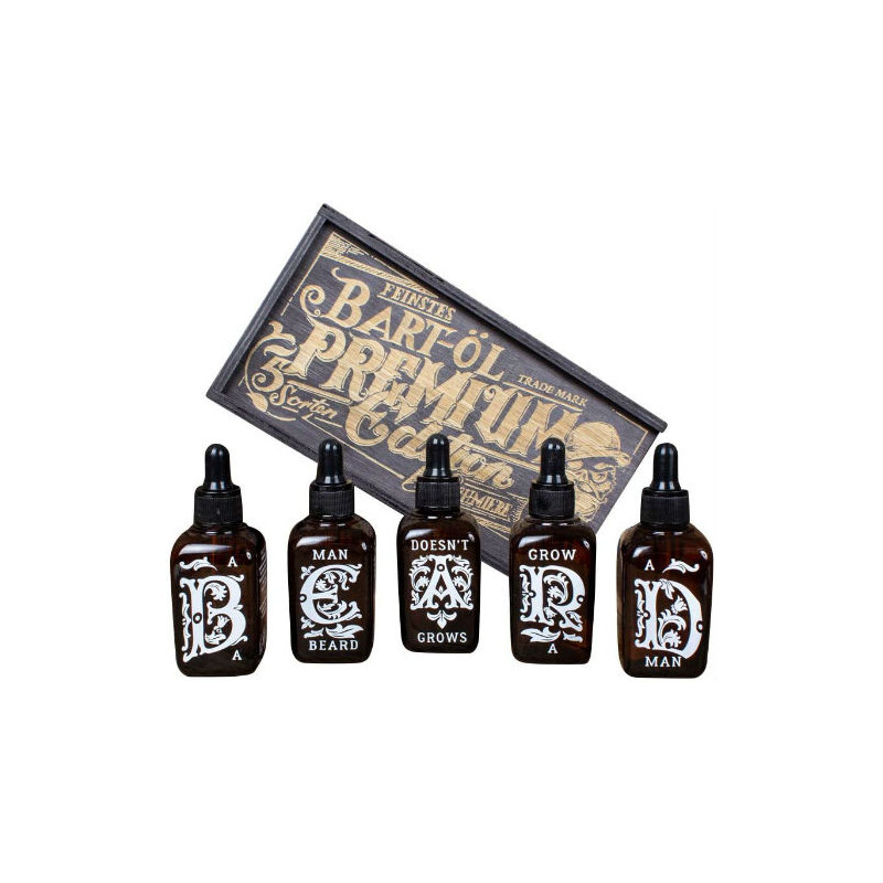 Schmiere Set Olejek do brody 5 różnych smaków (5X50ml)