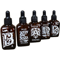 Schmiere Set Olio da Barba 5 Fragranze Assortite (5X50ml)