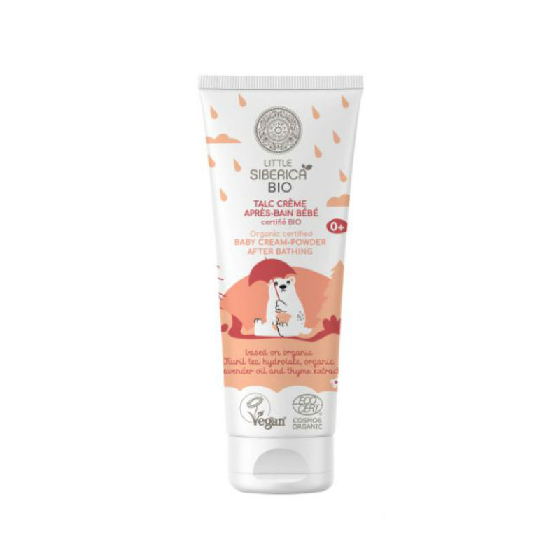 Natura Siberica Little Crema con Efecto Talco para Después del Baño (75ml)