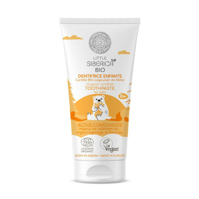 Natura Siberica Dziecięca pasta do zębów Oblepikha de Altái (60gr)
