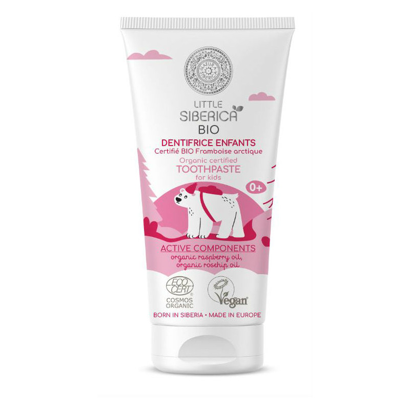 Natura Siberica Little Toothpaste Frambuesa Ártica (60gr) Natura Siberica Little Toothpaste Frambuesa Ártica (60gr)