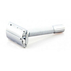 Epsilon Buttlerfly Safety Razor Matt Silver