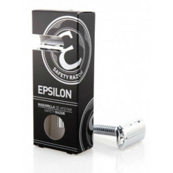 Epsilon Buttlerfly Safety Razor Silver