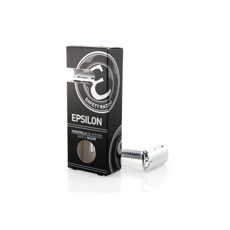 Epsilon Buttlerfly Safety Razor Silver Epsilon Buttlerfly Safety Razor Silver