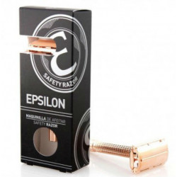 Epsilon Rasierhobel mit Schmetterling in Roségold