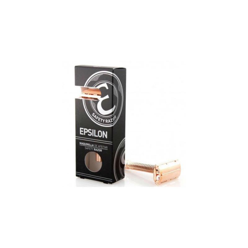 Epsilon Buttlerfly Safety Razor Rose Gold