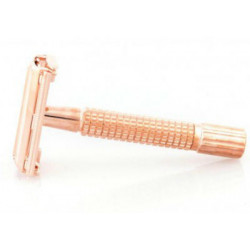 Epsilon Buttlerfly Safety Razor Rose Gold