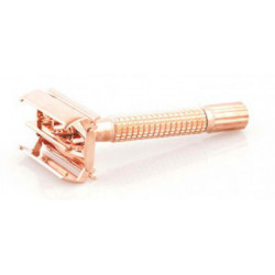 Epsilon Buttlerfly Safety Razor Rose Gold