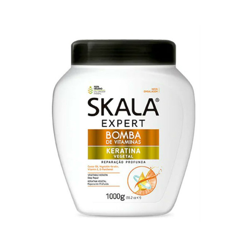 Skala Bomba Vitaminas Keratin Crème Revitalisante (1000ml) Skala Bomba Vitaminas Keratin Crème Revitalisante (1000ml)