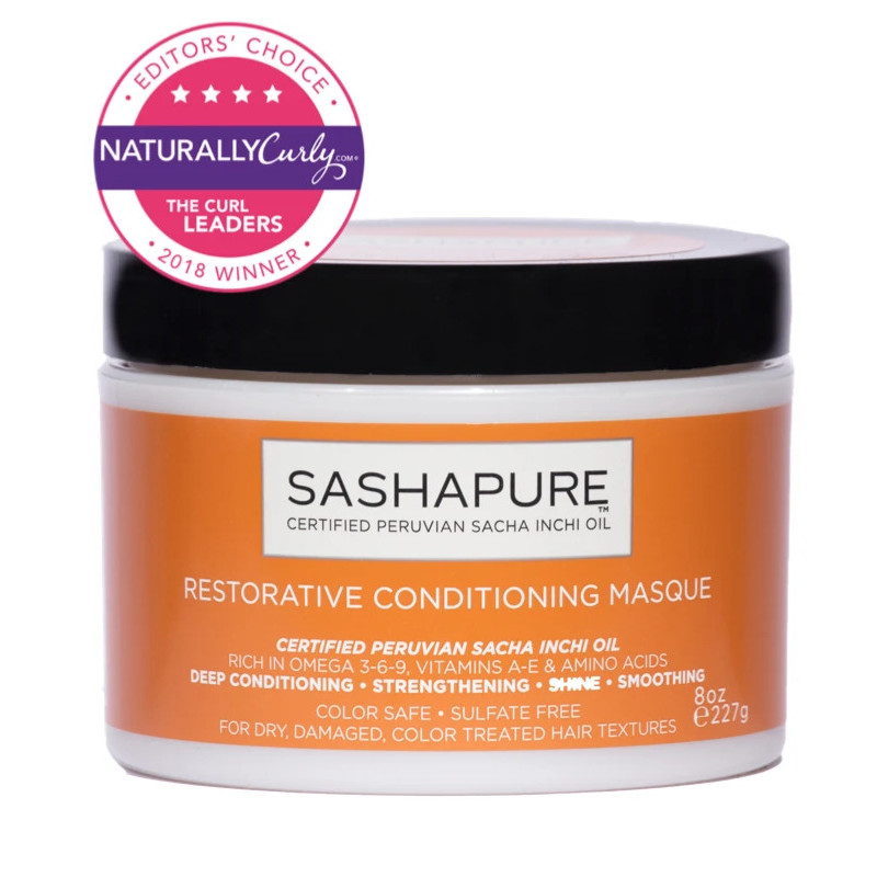Sashapure Mascarilla Reconstituyente Acondicionadora (236ml) Sashapure Mascarilla Reconstituyente Acondicionadora (236ml)
