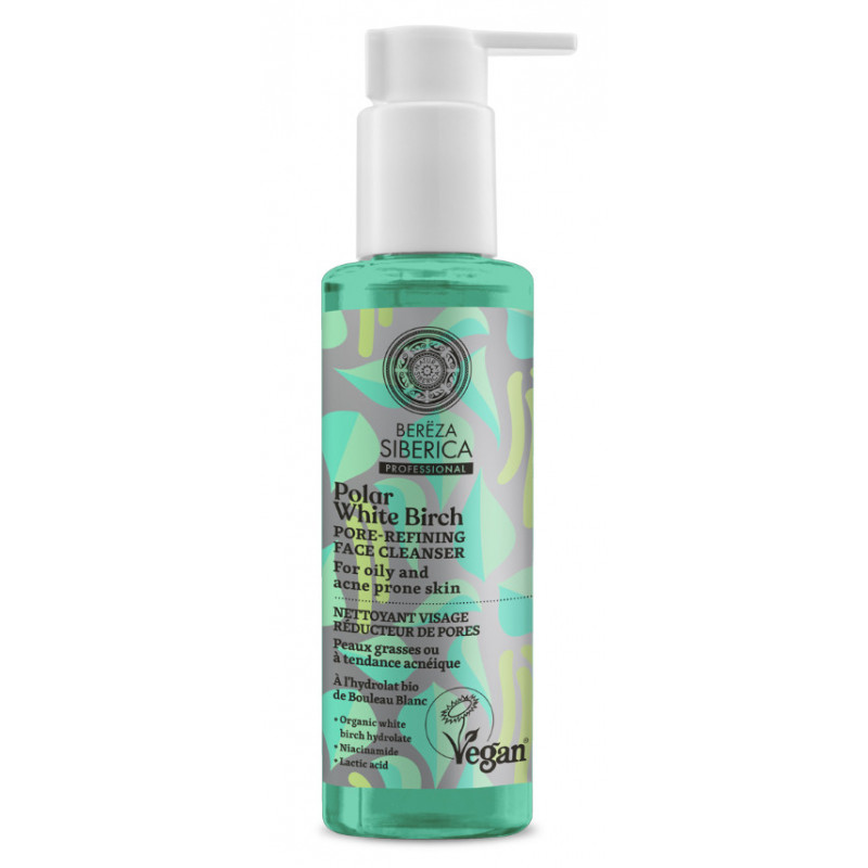 Natura Siberica Berëza Nettoyant Visage Reducteur de Pores (145ml) Natura Siberica Berëza Nettoyant Visage Reducteur de Pores (145ml)