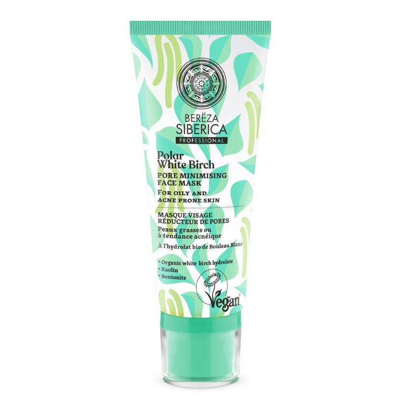 Natura Siberica Berëza Masque Visage Réducteur de Pores (100ml)