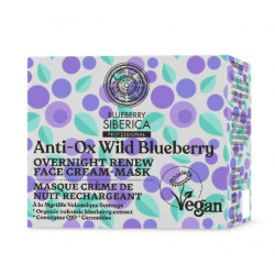 Natura Siberica Blueberry Night Renewal Gesichtscreme-Maske (50ml)