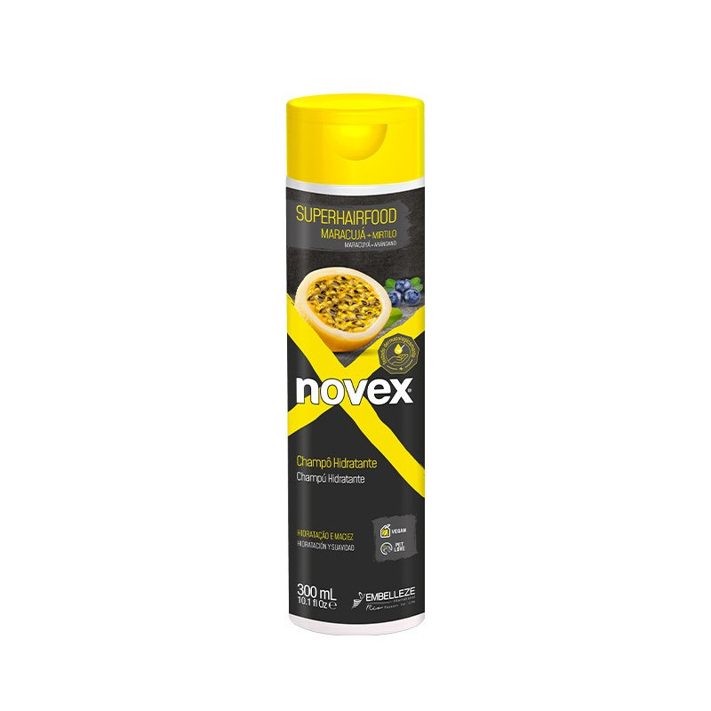Embelleze Novex SuperHairFood Maracujá & Mirtilo Shampooing (300ml) Embelleze Novex SuperHairFood Maracujá & Mirtilo Shampooing (300ml)