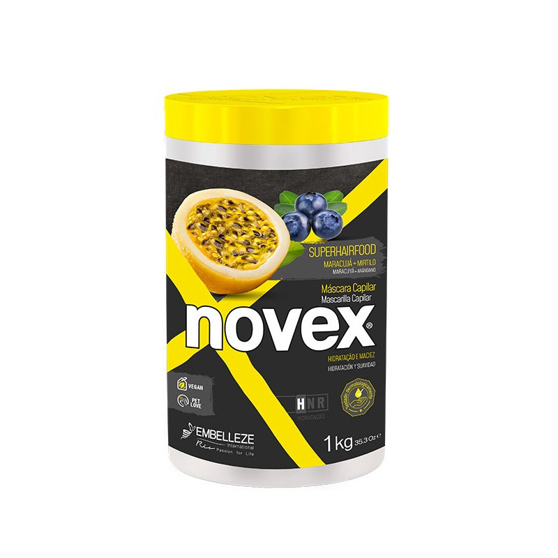 Embelleze Novex SuperHairFood Maracujá & Mirtilo Masque Embelleze Novex SuperHairFood Maracujá & Mirtilo Masque