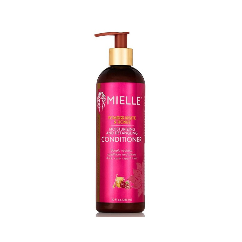 Mielle Granatapfel & Honig Feuchtigkeitsspendende und entwirrende Spülung (355ml) Mielle Granatapfel & Honig Feuchtigkeitsspendende und entwirrende Spülung (355ml)