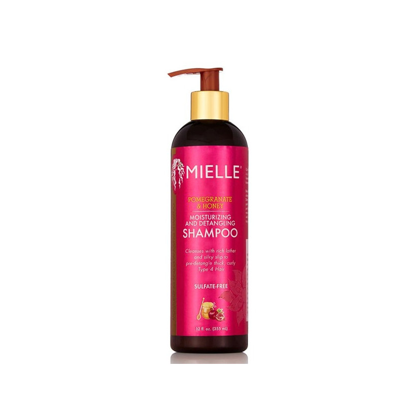Mielle Melograno e Miele Shampoo Idratante e Districante (355ml)