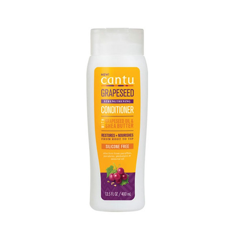 Cantu Traubenkernöl stärkender Conditioner sulfatfrei (400ml) Cantu Traubenkernöl stärkender Conditioner sulfatfrei (400ml)