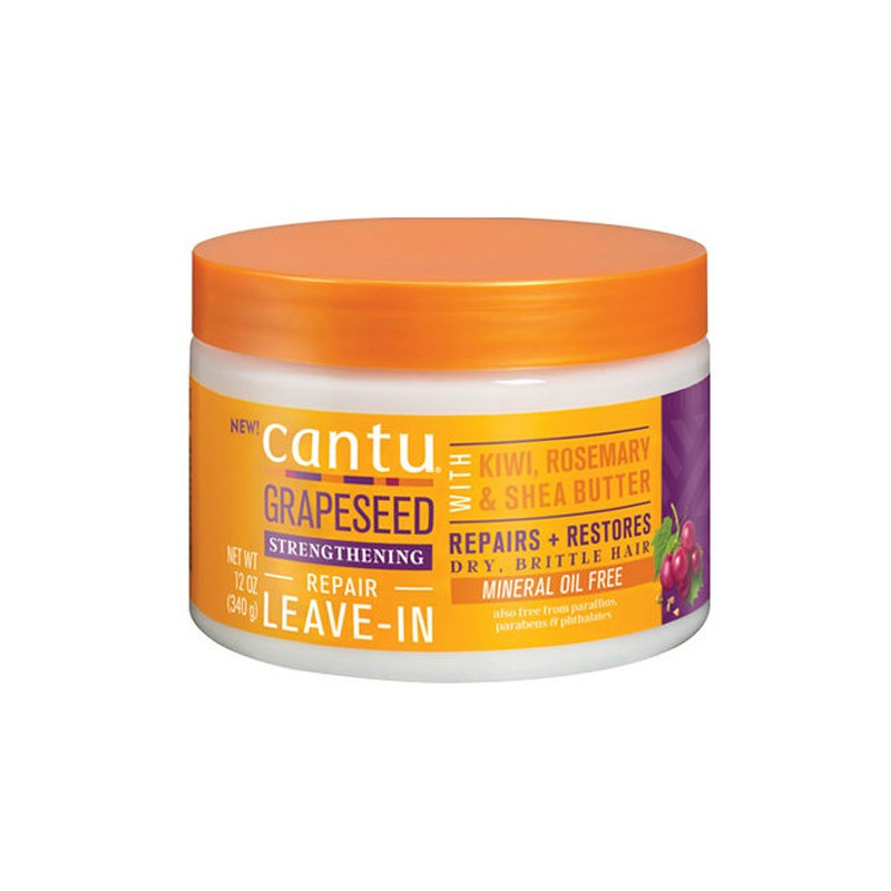 Cantu Grapeseed Wzmacniająco-Naprawcza Leave-In (340gr)