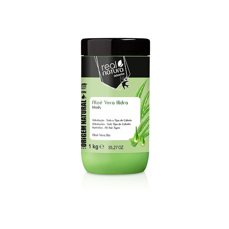 Real Natura Aloé Vera Hidra Masque Sans Sel (1000gr) Real Natura Aloé Vera Hidra Masque Sans Sel (1000gr)