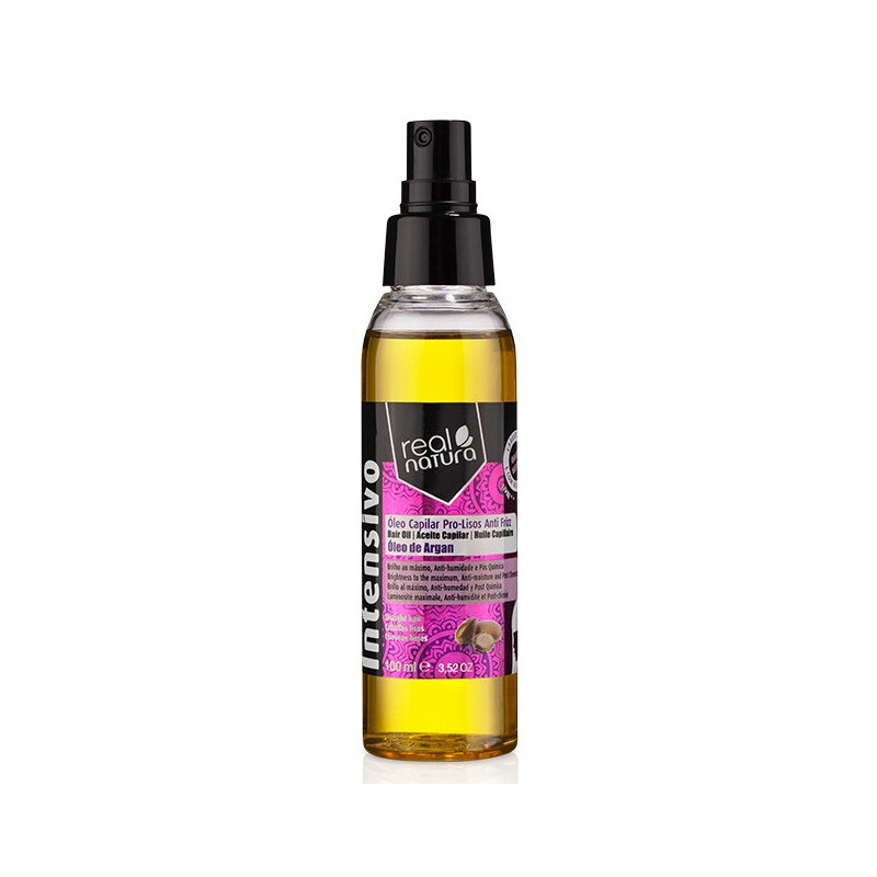 Real Natura Pro-Lisos Anti Frizz Argan Huile Capillaire (100ml) Real Natura Pro-Lisos Anti Frizz Argan Huile Capillaire (100ml)