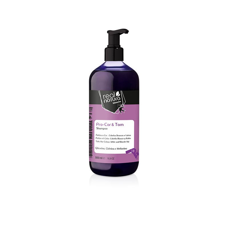 Real Natura Pro-Cor & Tom Shampooing Sans Sel (500ml)