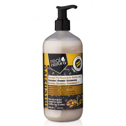 Real Natura Pro-Cor Riparazione Bomba Caffè Shampoo Senza Sale (500ml)