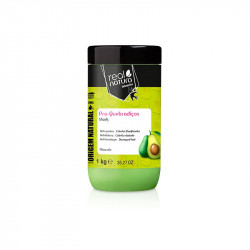 Real Natura Maschera Anti-Rottura all'Avocado Senza Sale (1Kg)