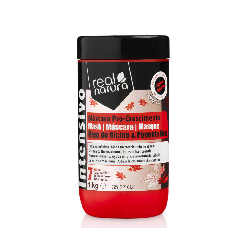 Real Natura Pro-Crescimento Maska Bez Soli (1Kg)