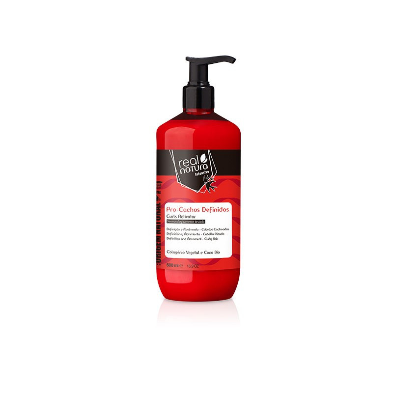Real Natura Pro-Cachos Definierter Kollagen- und Vitamin BS-Aktivator (500ml) Real Natura Pro-Cachos Definierter Kollagen- und Vitamin BS-Aktivator (500ml)