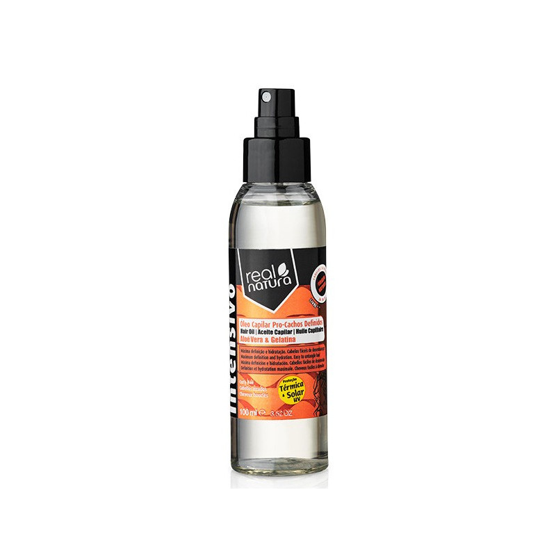 Real Natura Pro-Cachos Definidos Huile pour Cheveux (100ml) Real Natura Pro-Cachos Definidos Huile pour Cheveux (100ml)