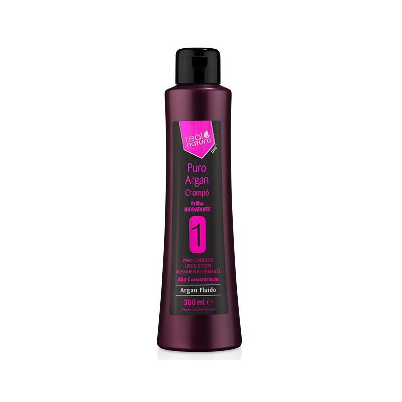 Real Natura Puro Argan Shampooing Sans Sel (300ml) Real Natura Puro Argan Shampooing Sans Sel (300ml)