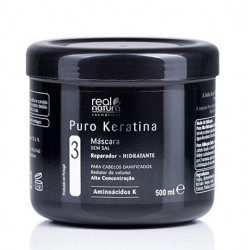 Real Natura Pure Keratin salzfreie Maske