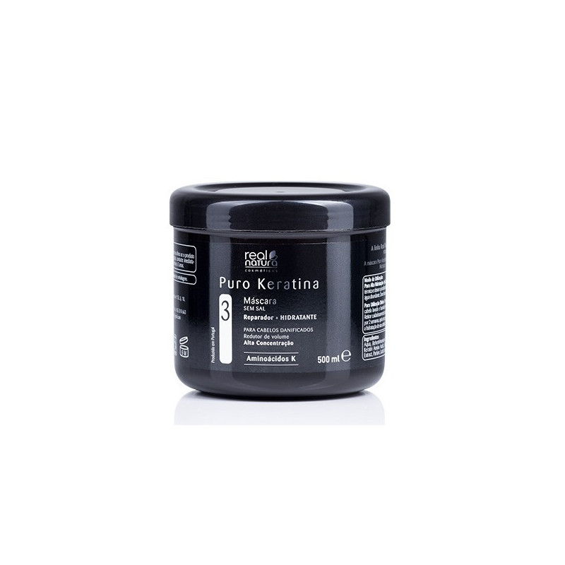Real Natura Puro Keratina Maschera Senza Sale