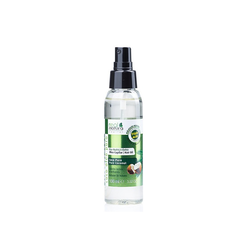 Real Natura Pro-Nutriçao Extra Côco Huile pour Cheveux (100ml) Real Natura Pro-Nutriçao Extra Côco Huile pour Cheveux (100ml)