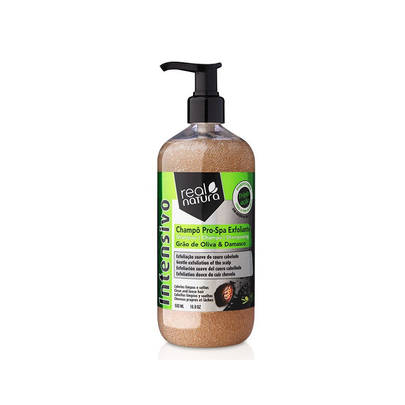 Real Natura Pro-Spa Shampooing Exfoliant Sans Sel (500ml) Real Natura Pro-Spa Shampooing Exfoliant Sans Sel (500ml)