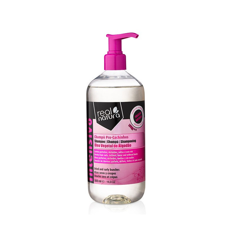 Real Natura Pro-Cachinhos Shampooing Sans Sel (500ml)