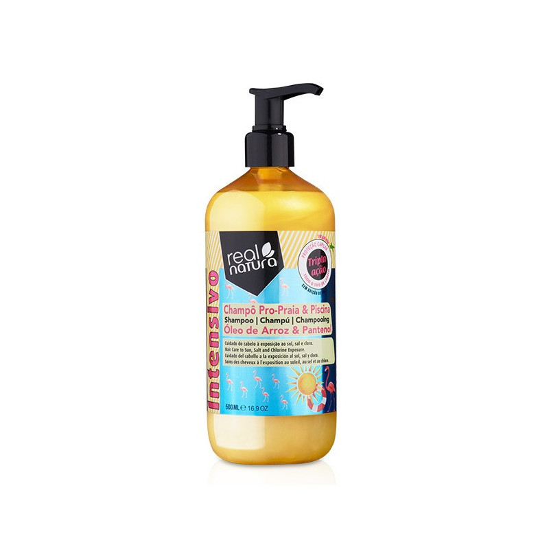 Real Natura Pro-Mar & Piscina Shampooing Sans Sel (500ml) Real Natura Pro-Mar & Piscina Shampooing Sans Sel (500ml)